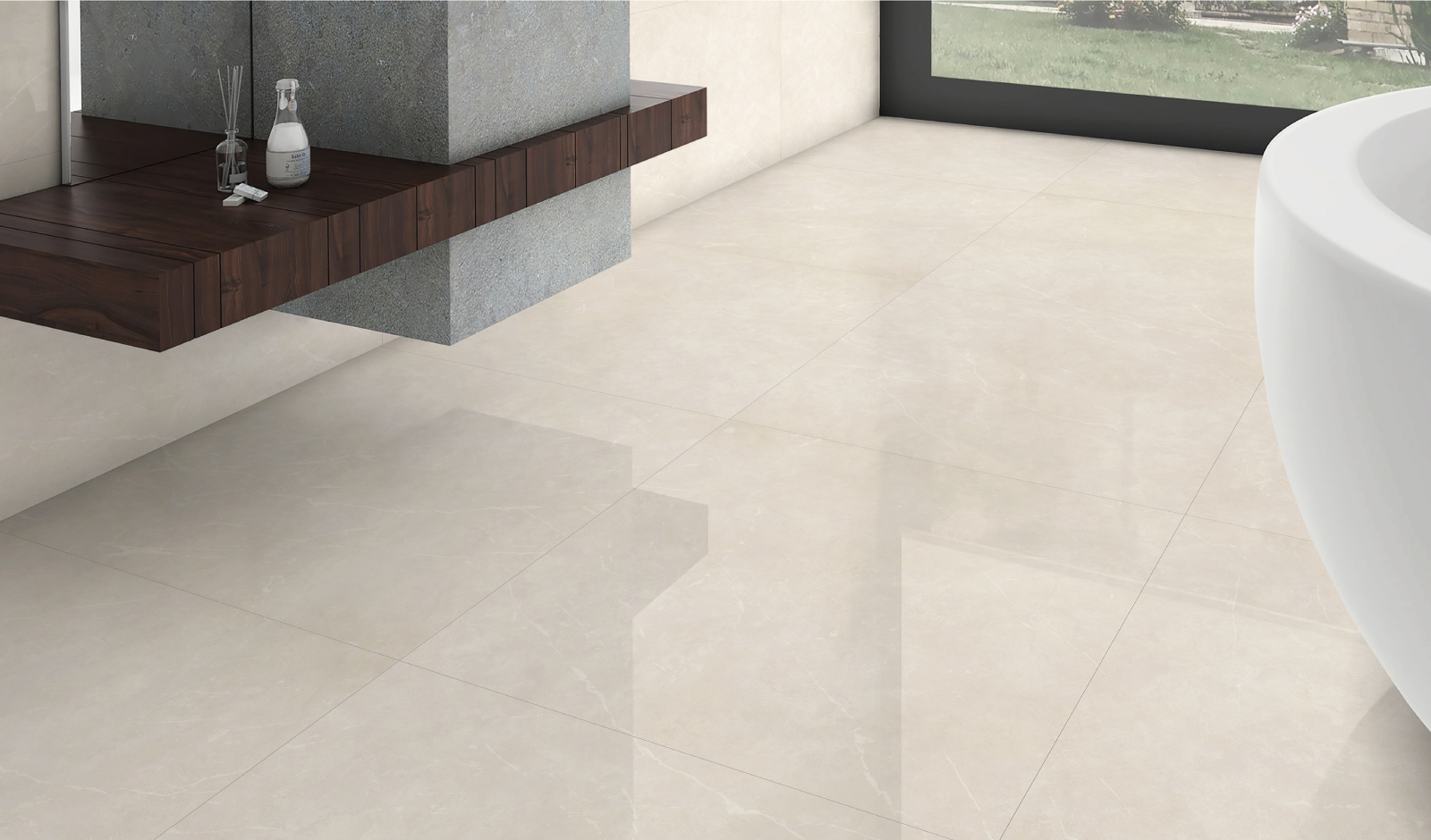 60X60 DENALI MARFIL RECT CJ 1.44 M2