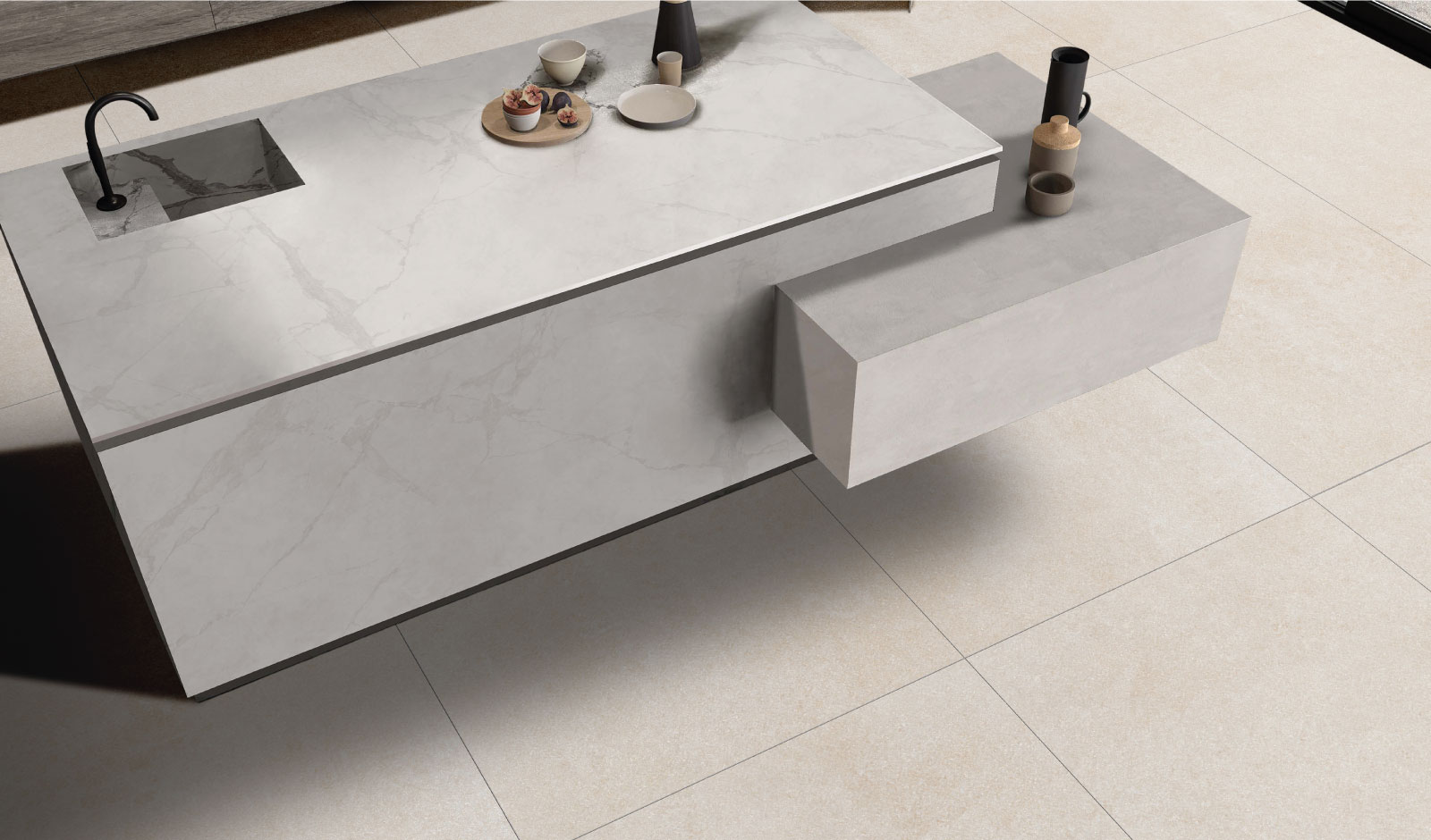 60X120 MONT WHITE RECT CJ 1.46 M2