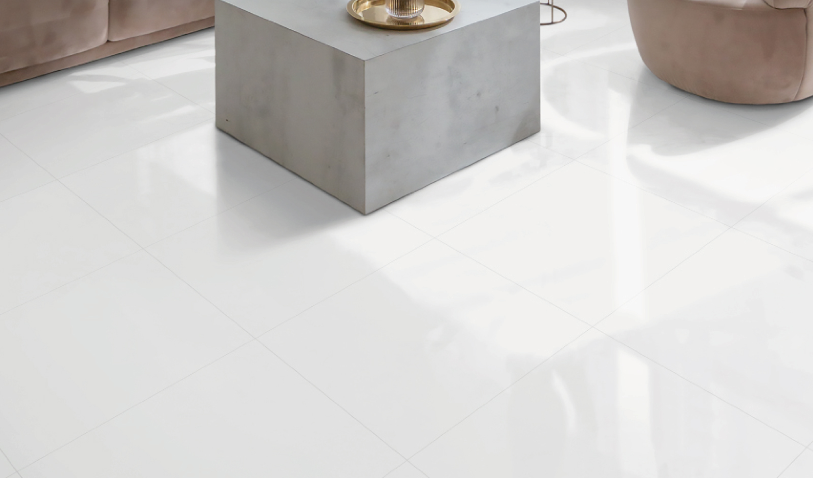 60X60 BRANCO RECT CJ 1.44 M2