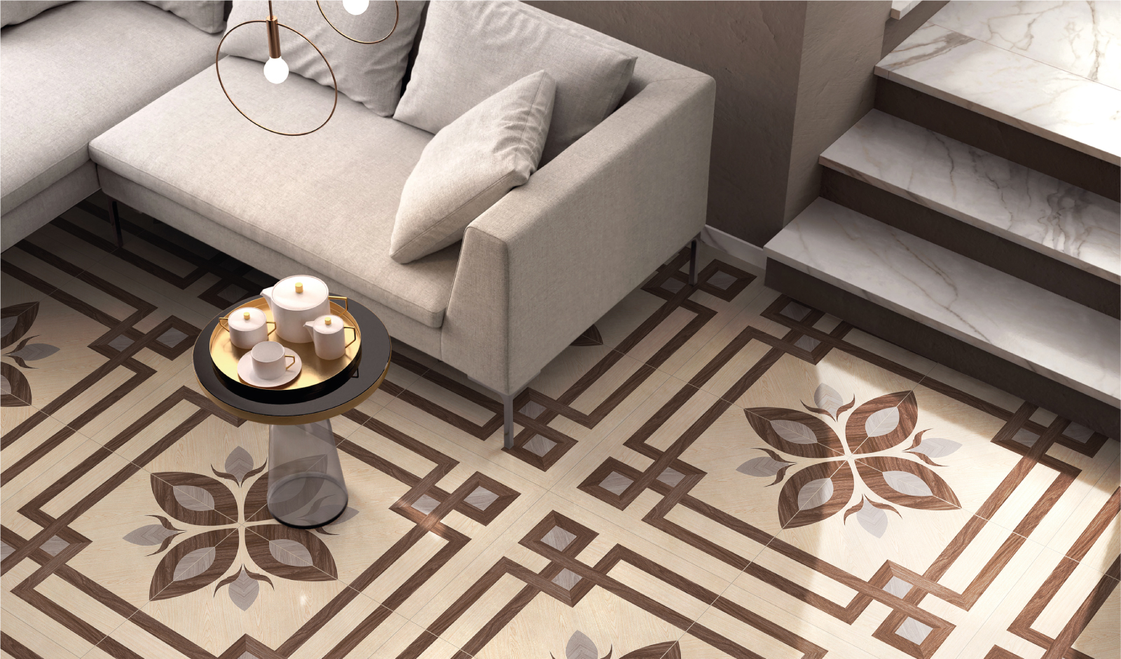 43X43 FIORI BEIGE CJ 1.90 M2