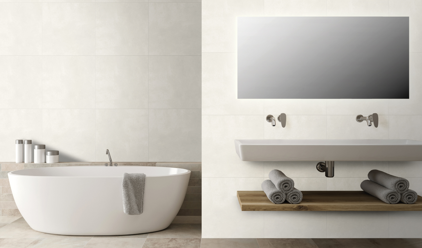 60X60 MONT WHITE RECT CJ 1.44 M2