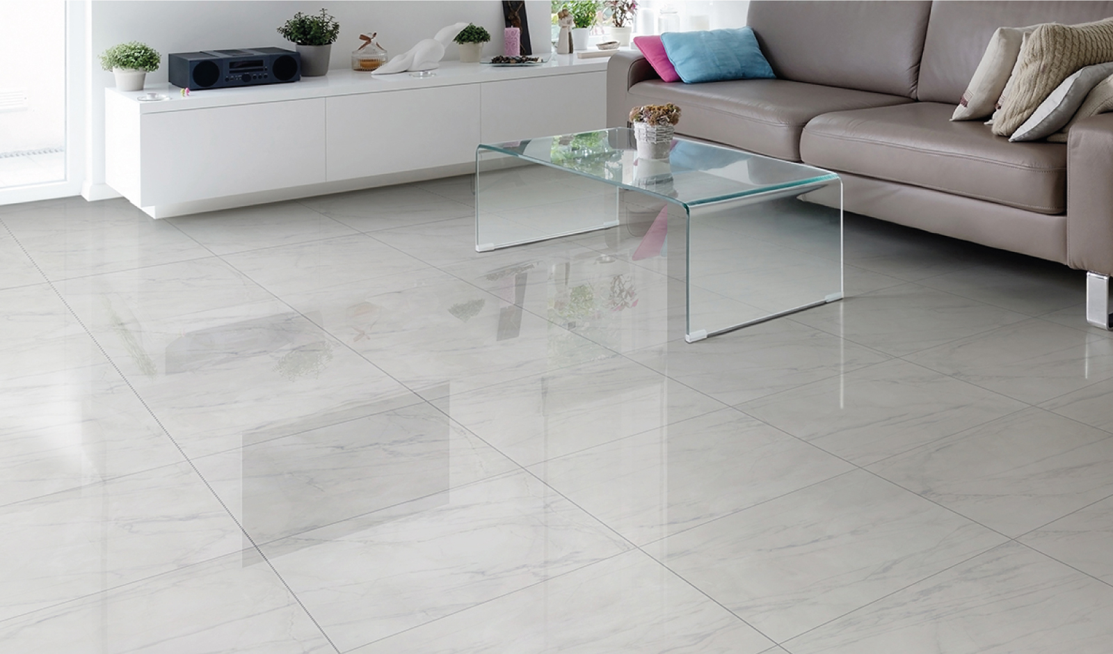 60X60 RUMI BLANCO RECT CJ 1.44 M2