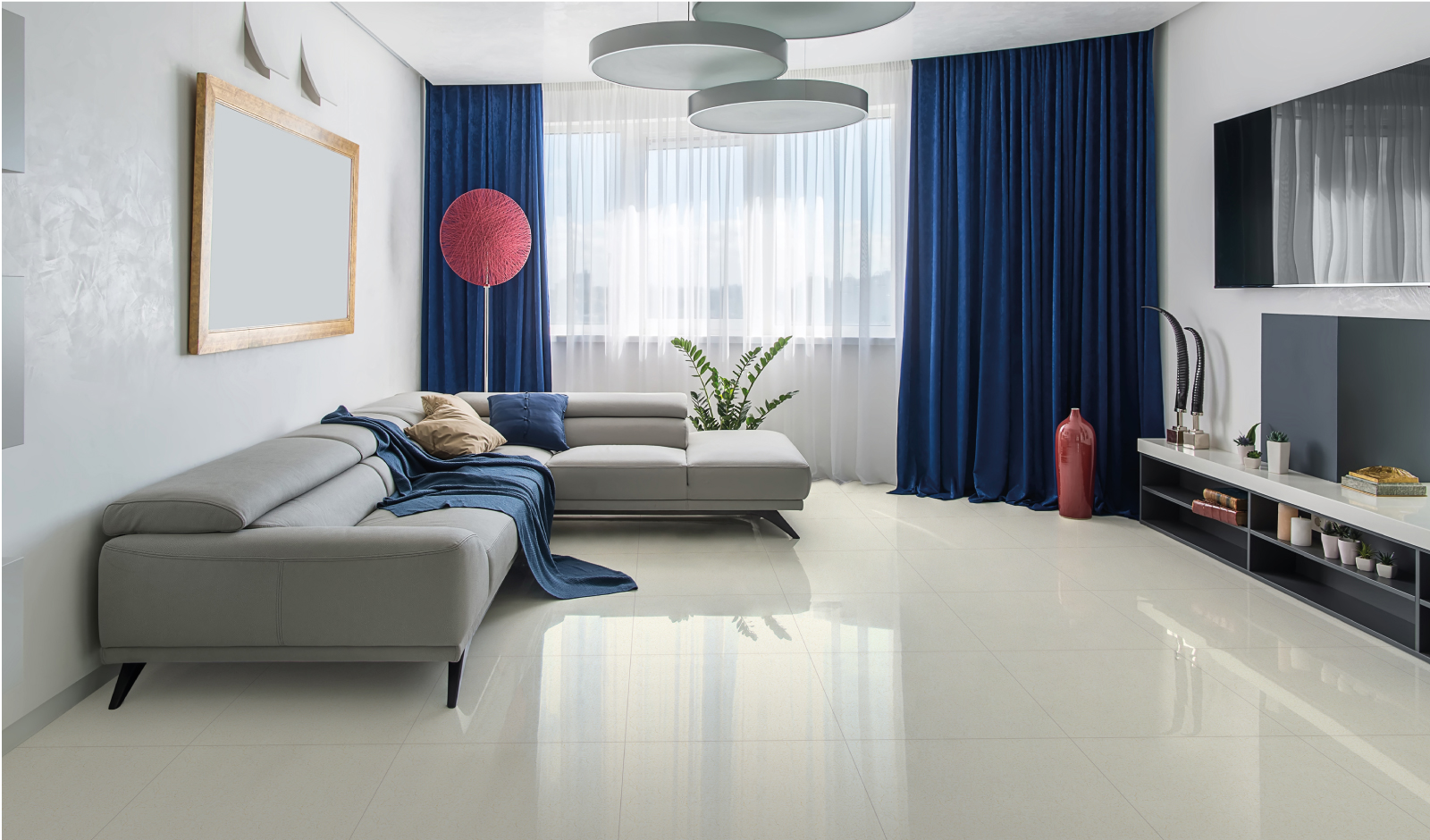 60X60 MISURI WHITE RECT CJ 1.44 M2