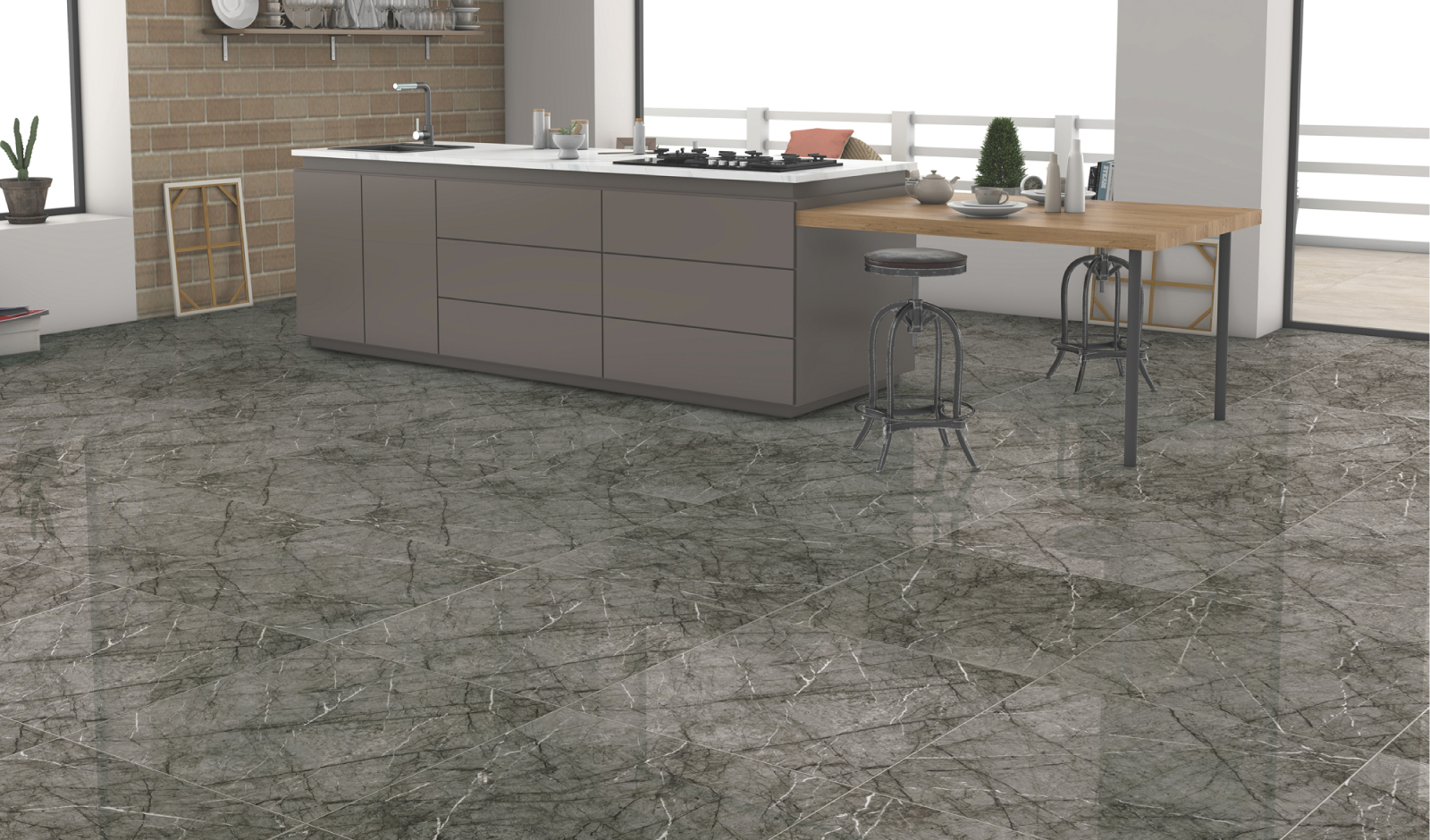 60X60 KRISTAL BLACK RECT CJ 1.44 M2